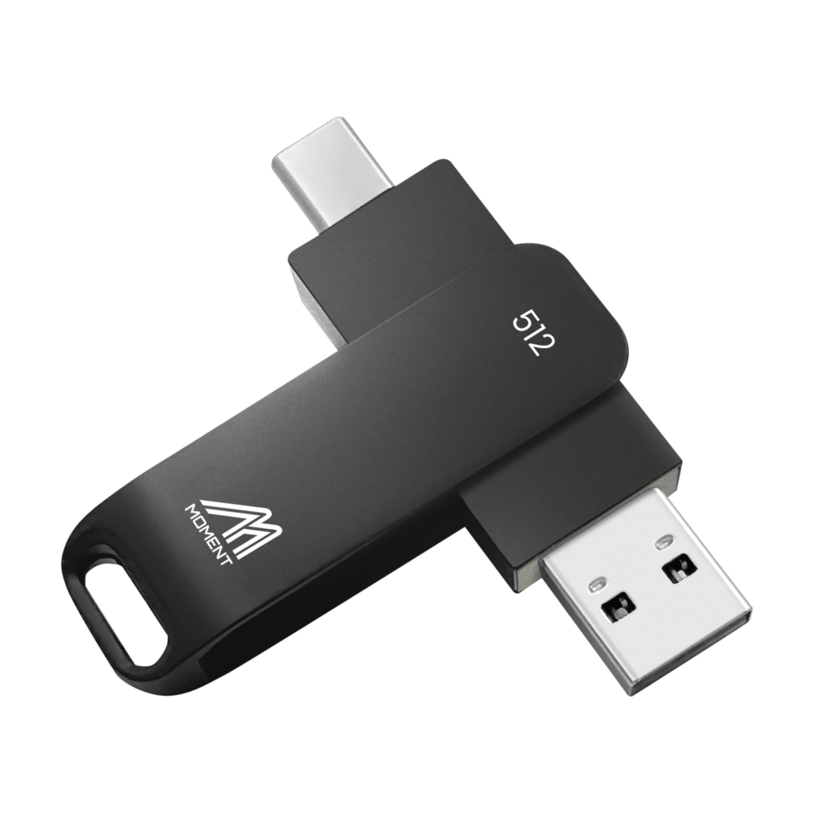 Amazon | MMOMENT MU P50 512GB ポータブルSSD USB-A/Type-C 両対応